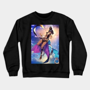 Goddess sunset Crewneck Sweatshirt